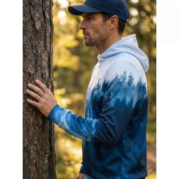  Hochwertiges Funktions-Sweatshirt für Herren ALTISPORT VOJ/ALM030MI01 BLAU 
