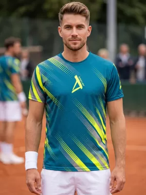 Funktionelles Premium-T-Shirt für Herren ALTISPORT VOJ/ALM028TR01 KEROSIN