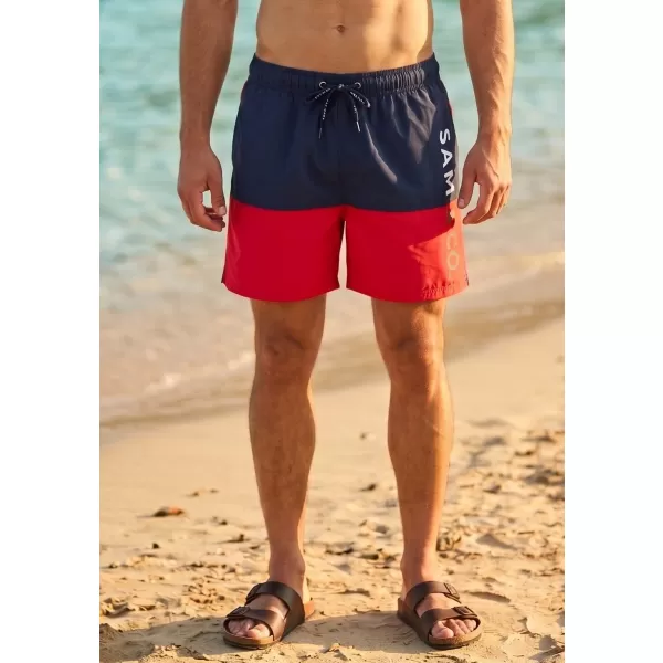  Badeshorts für Herren SAM 73 EDUARDO MS 818 ROT 
