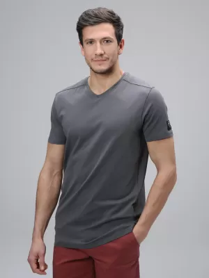 Herren-T-Shirt LOAP ALBRUN CLM2407 GRAU