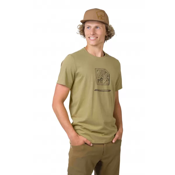  Herren-T-Shirt HANNAH MIKO KHAKI/ANTHRAZIT 