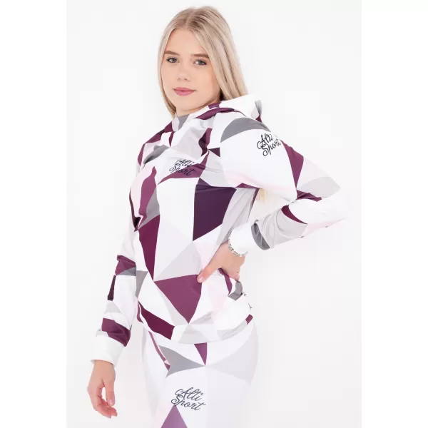  Hochwertiges Funktions-Sweatshirt für Damen ALTISPORT VOJ/ALW007MI01 WEIß 