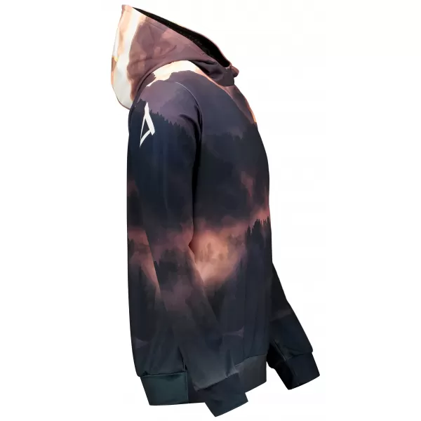  Hochwertiges Funktions-Sweatshirt für Herren ALTISPORT VOJ/ALM030MI01 LILA 