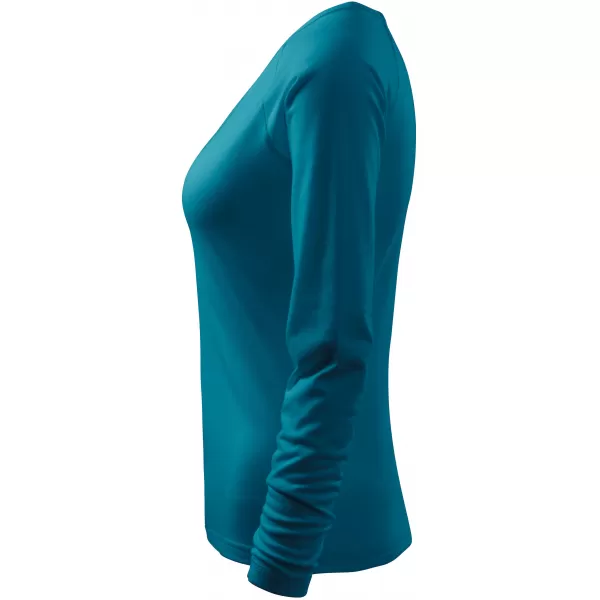  Damen-T-Shirt mit langen Ärmeln ALTISPORT NoPrint NP/ALW721 DUNKLES TÜRKIS 