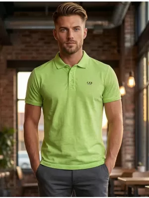 Herren-T-Shirt KIXMI SPENCER GRÜN