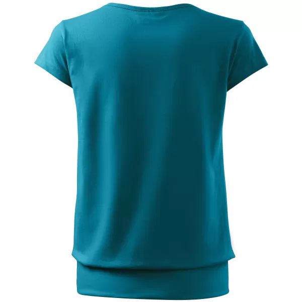  Damen-T-Shirt ALTISPORT NoPrint NP/ALW021 DUNKLES TÜRKIS 
