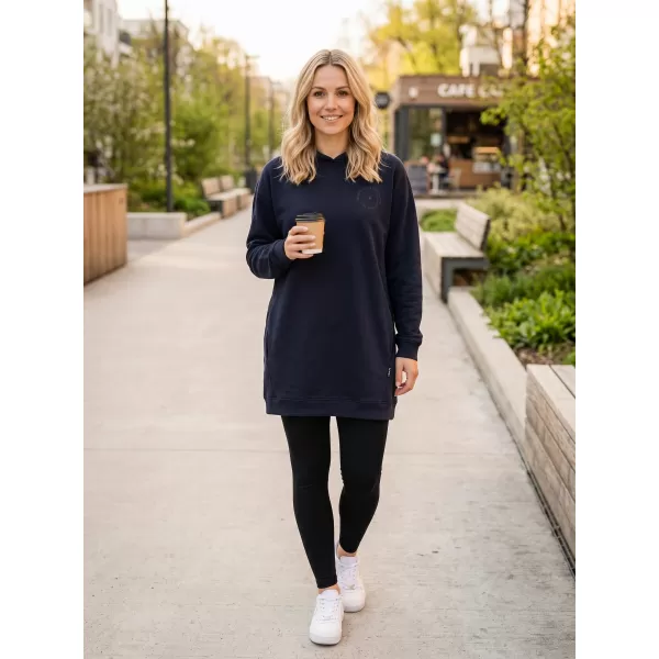  Erweitertes Damen-Sweatshirt SAM 73 LOLA WM 789 DUNKELBLAU 