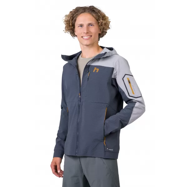  Herrenjacke HANNAH AREN HOODY TUSCHE/HAIFISCHHAUT 