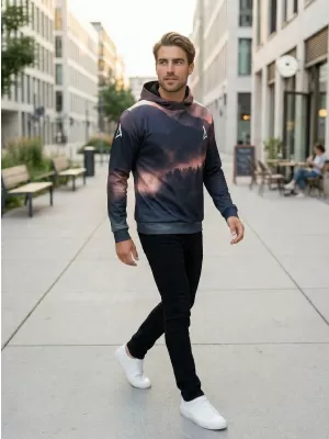 Hochwertiges Funktions-Sweatshirt für Herren ALTISPORT VOJ/ALM030MI01 LILA