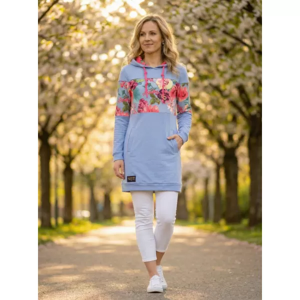  Damen-Sweatshirt ALTISPORT CECILY BLAU 