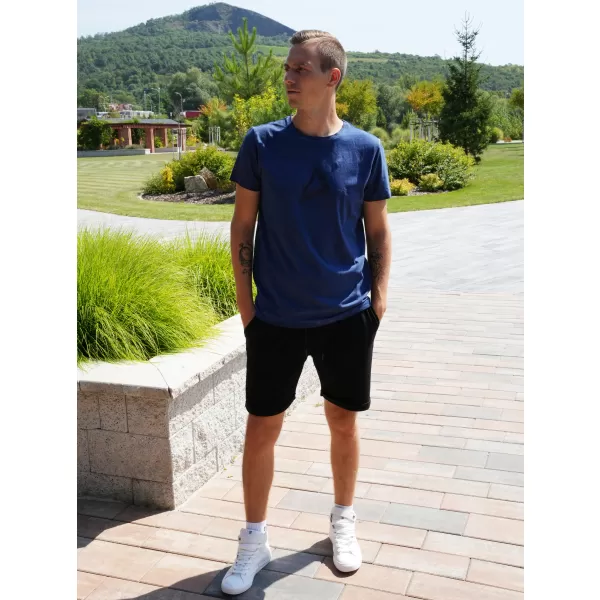  Herren-T-Shirt ALTISPORT CADMAN DUNKELBLAU 