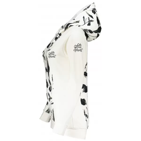 Hochwertiges Funktions-Sweatshirt für Damen ALTISPORT VOJ/ALW026MI01 WEIß 
