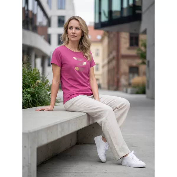  Damen-T-Shirt LOAP ASIKA CLW2459 ROSA 