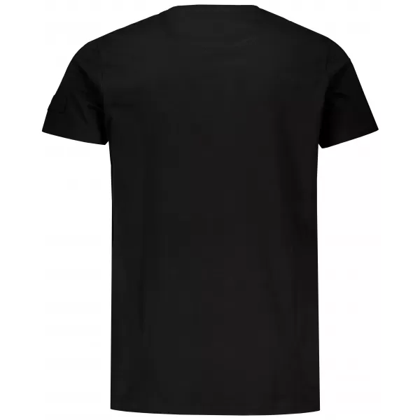  Herren-T-Shirt KIXMI SANDER SCHWARZ 