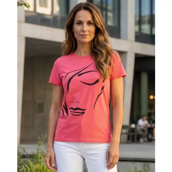  Damen-T-Shirt SAM 73 MARIANELA WT 905 HELLE HIMBEERE 