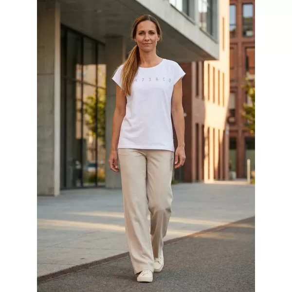  Damen-T-Shirt SAM 73 OCTAVIA WT 921 WEIß 