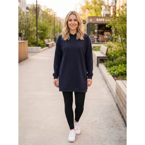  Erweitertes Damen-Sweatshirt SAM 73 LOLA WM 789 DUNKELBLAU 