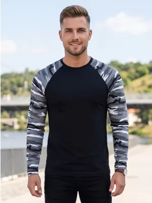 Herren-T-Shirt mit langen Ärmeln ALTISPORT NoPrint NP/ALM661 TARNGRAU