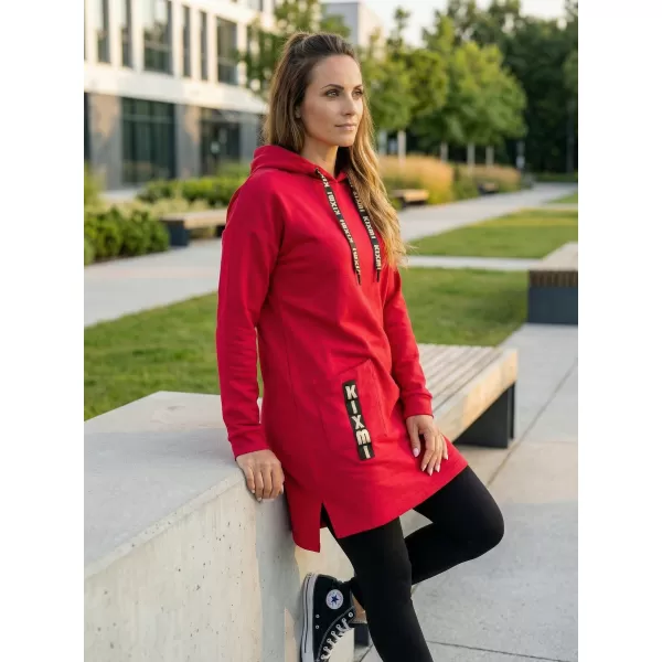  Damen-Sweatshirt KIXMI SHARON ROT 