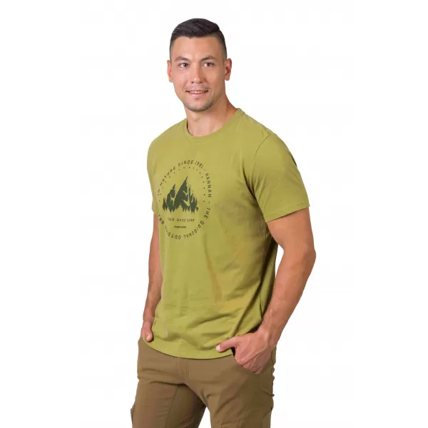  Herren-T-Shirt HANNAH GREG GRÜNE OLIVEN 