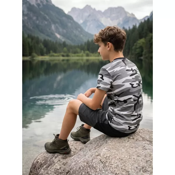  Kinder-T-Shirt ALTISPORT NoPrint NP/ALK941 TARNGRAU 