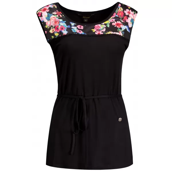  Damen-T-Shirt KIXMI SELLY SCHWARZ 