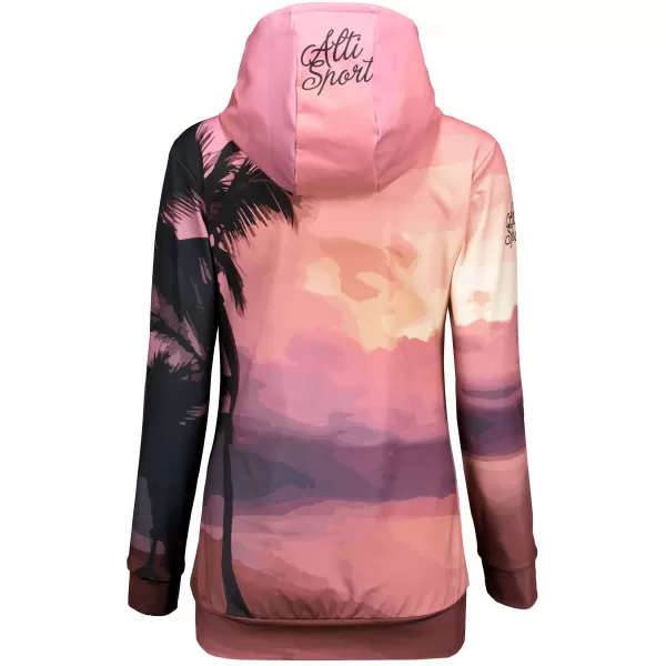  Hochwertiges Funktions-Sweatshirt für Damen ALTISPORT VOJ/ALW030MI01 ROSA 