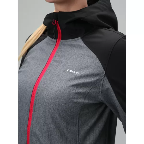  Softshelljacke für Damen LOAP LADANA SFW2403 GRAU 