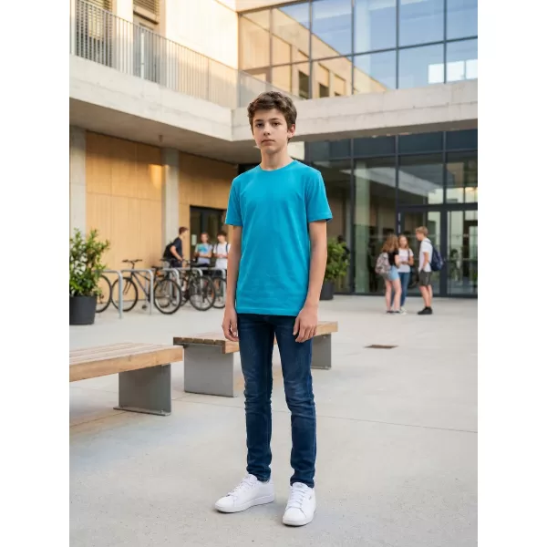  Kinder-T-Shirt ALTISPORT NoPrint NP/ALK531 TÜRKIS 