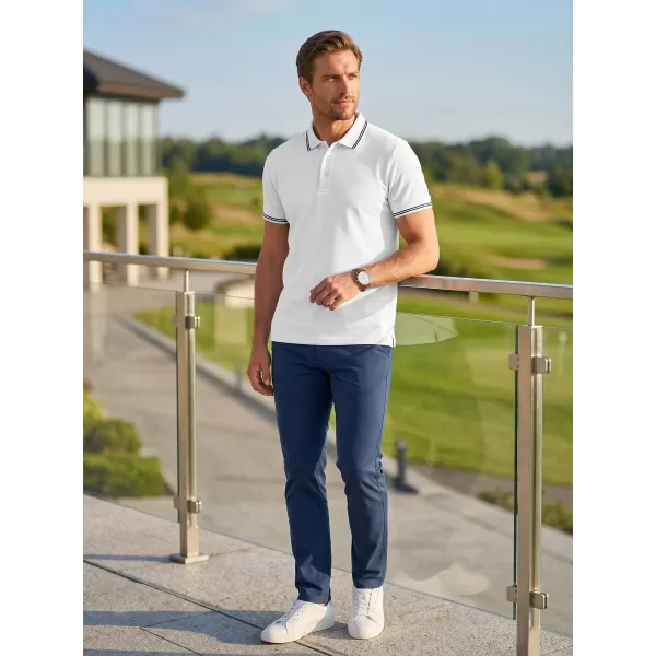  Herren-T-Shirt mit Kragen ALTISPORT NoPrint NP/ALM912 WEIß 