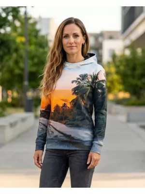 Hochwertiges Funktions-Sweatshirt für Damen ALTISPORT VOJ/ALW030MI01 BLAU