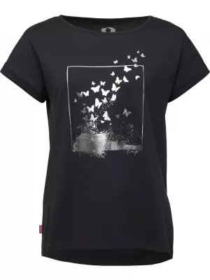 Damen-T-Shirt LOAP BAZALA CLW2440 DUNKELBLAU
