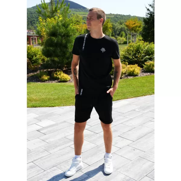  Herren-T-Shirt KIXMI SIMEON SCHWARZ 