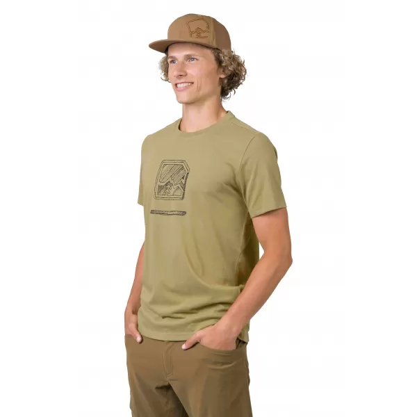  Herren-T-Shirt HANNAH MIKO KHAKI/ANTHRAZIT 