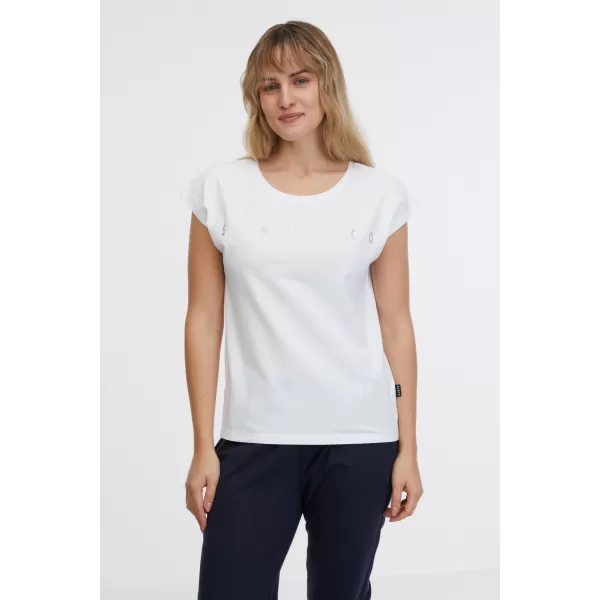  Damen-T-Shirt SAM 73 OCTAVIA WT 921 WEIß 