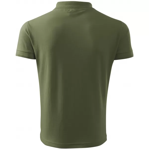  Herren-T-Shirt mit Kragen ALTISPORT NoPrint NP/ALM302 KHAKI 