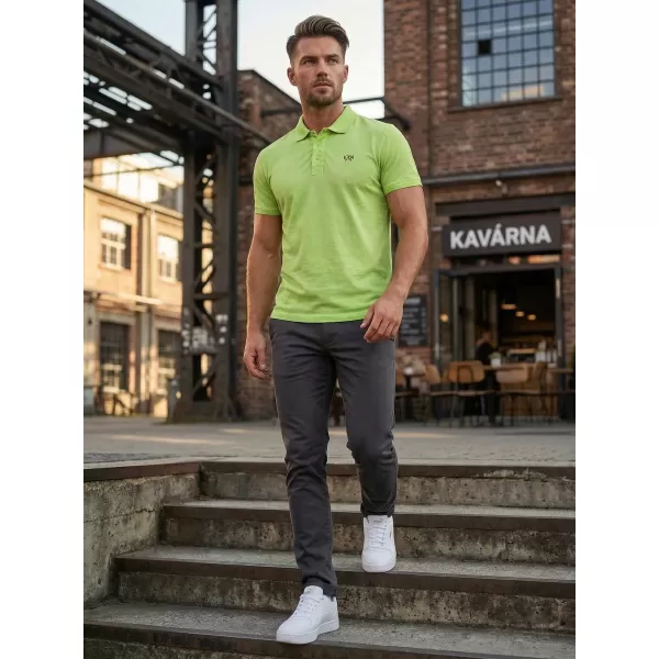  Herren-T-Shirt KIXMI SPENCER GRÜN 