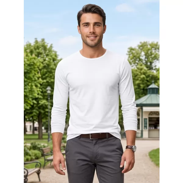  Herren-T-Shirt mit langen Ärmeln ALTISPORT NoPrint NP/ALM911 WEIß 