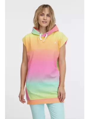 Damen-Sweatshirt mit kurzen Ärmeln SAM 73 MABEL WM 792 BUNT