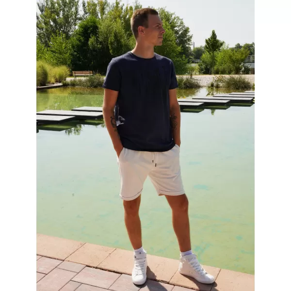  Herren-T-Shirt ALTISPORT CARLSON DUNKELBLAU 