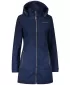 Softshell-Mantel für Damen ALTISPORT CIARA DUNKELBLAU/SILBER