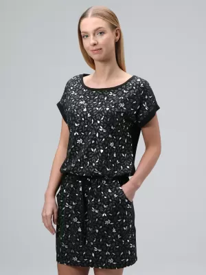 Kleid LOAP ASLARIS CLW2466 SCHWARZ