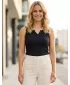 Damen-Tanktop SAM 73 MANUELA WT 901 SCHWARZ