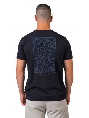 Herren-T-Shirt HANNAH RAVI ANTHRAZIT/WEIß