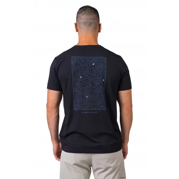  Herren-T-Shirt HANNAH RAVI ANTHRAZIT/WEIß 