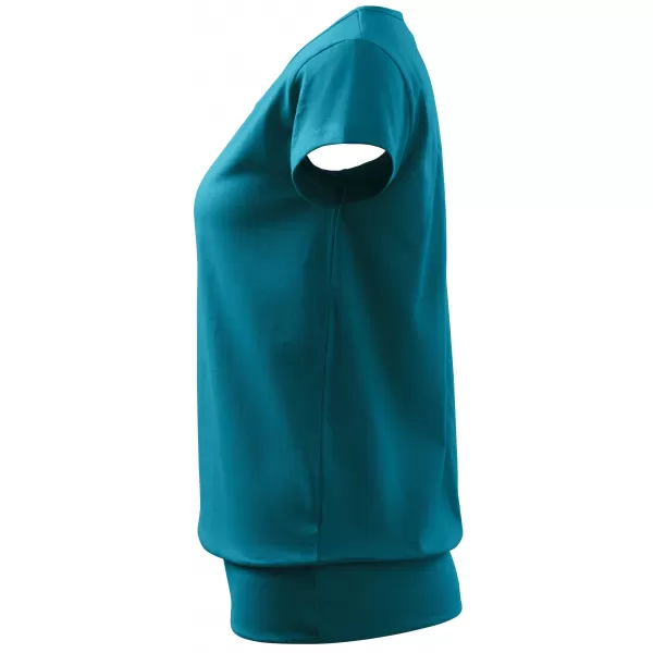  Damen-T-Shirt ALTISPORT NoPrint NP/ALW021 DUNKLES TÜRKIS 