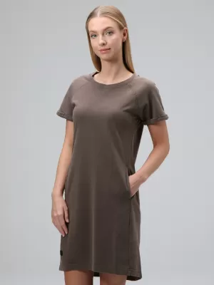 Kleid LOAP DENDA CLW2480 GRAU