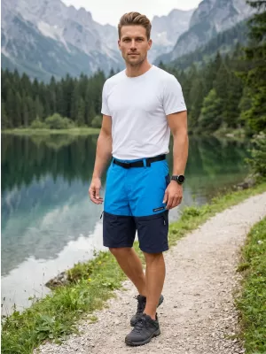 Herrenshorts SAM 73 CELESTINO MS 814 LEUCHTEND BLAU