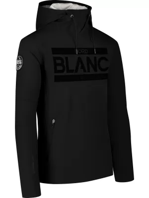 Softshell-Anorak für Herren NORDBLANC BACKLASH NBSSM8010 SCHWARZ