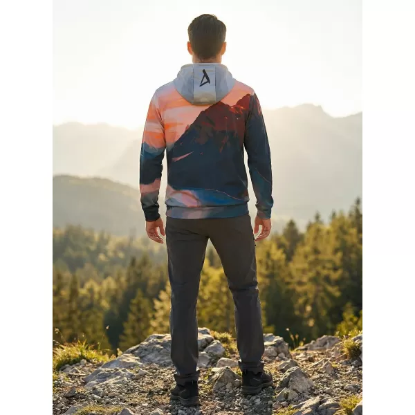  Hochwertiges Funktions-Sweatshirt für Herren ALTISPORT VOJ/ALM030MI01 ORANGE 